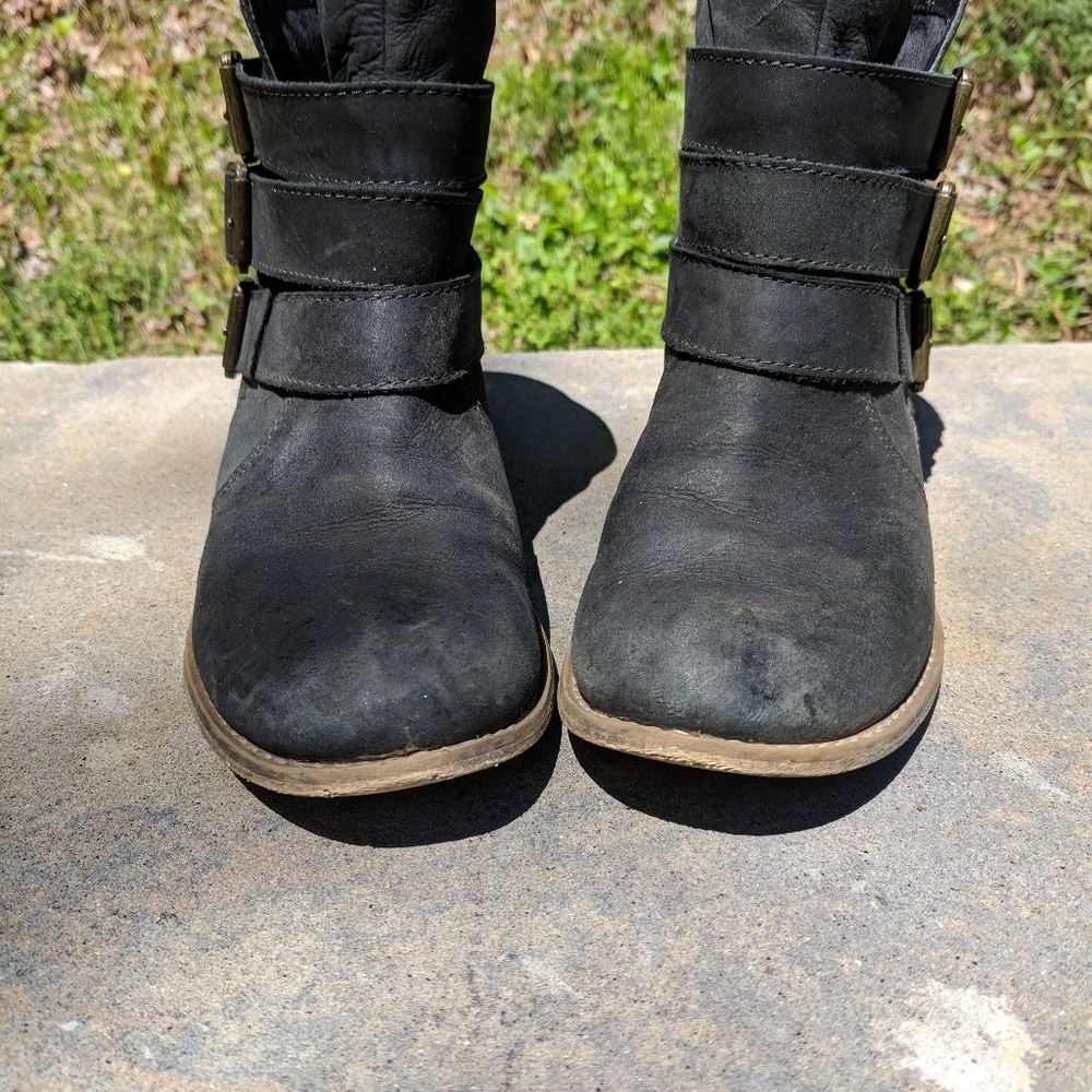 Black booties